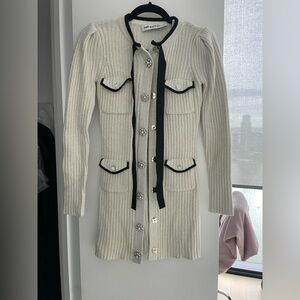 Knit self portrait dress